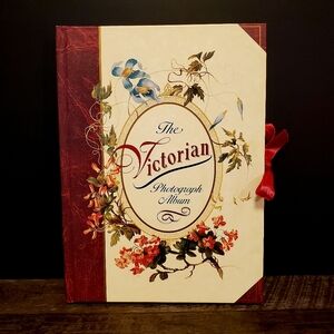 Victorian Photograph Album - Red and Cream 1996